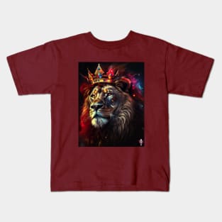 King Lion Pop Art Kids T-Shirt